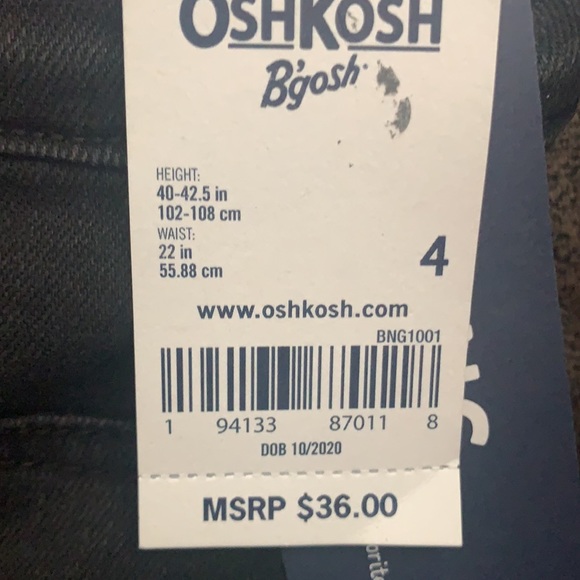 Oshkosh blouse and Oshkosh black jeans - Picture 6 of 8